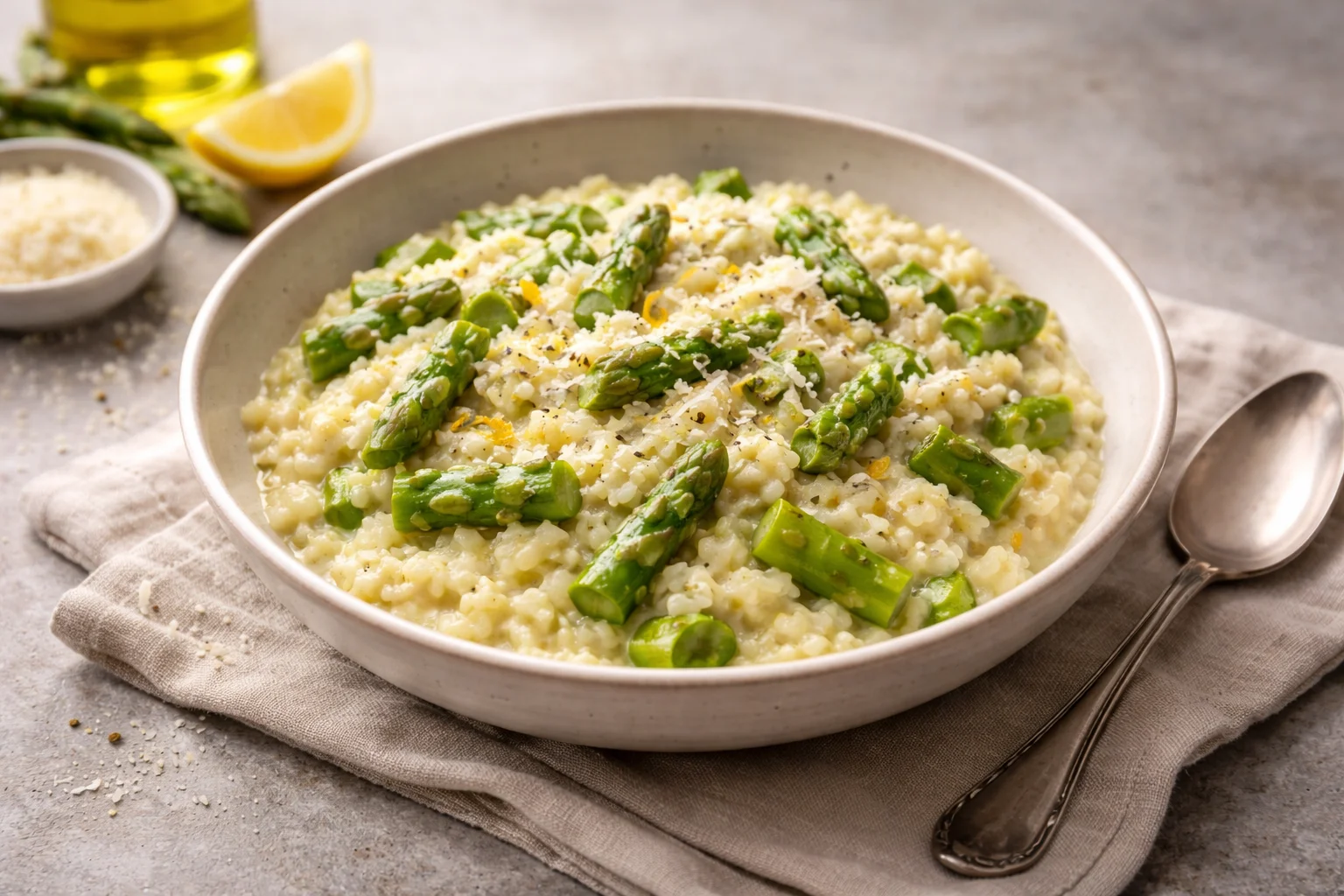 Creamy Asparagus Risotto Made Easy for Any Night
