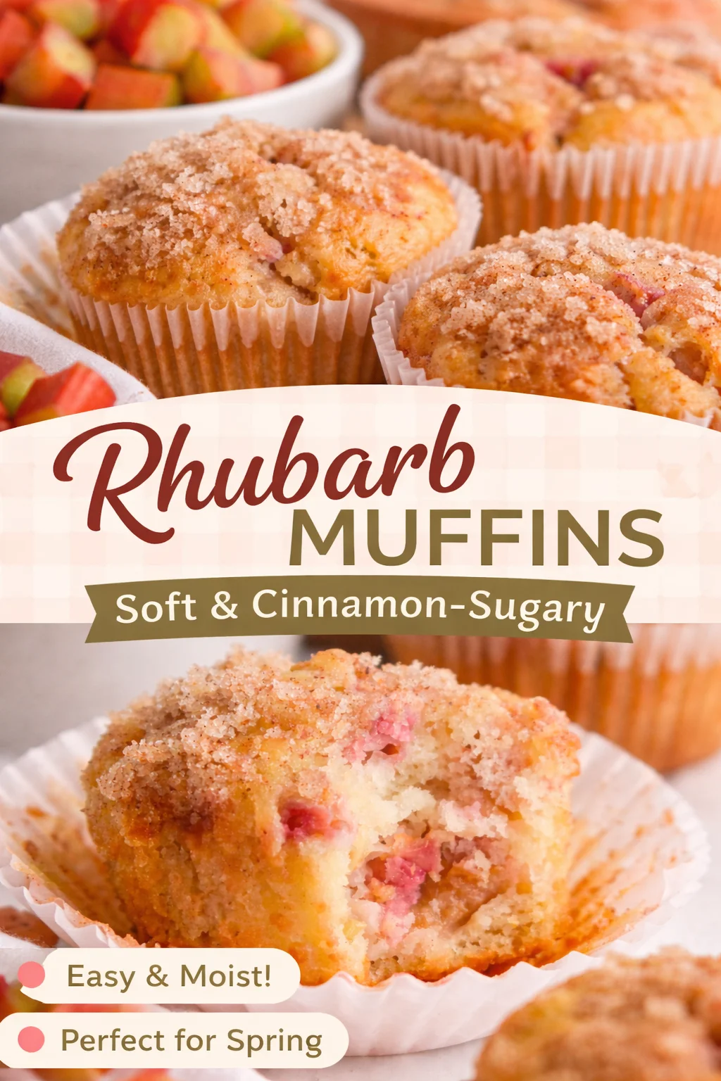 Rhubarb Muffins